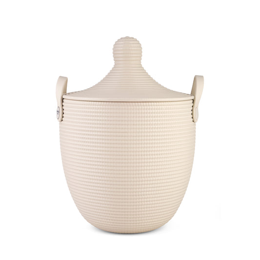 BAKKA Basket with Lid | SAND - BAKKA HOME
