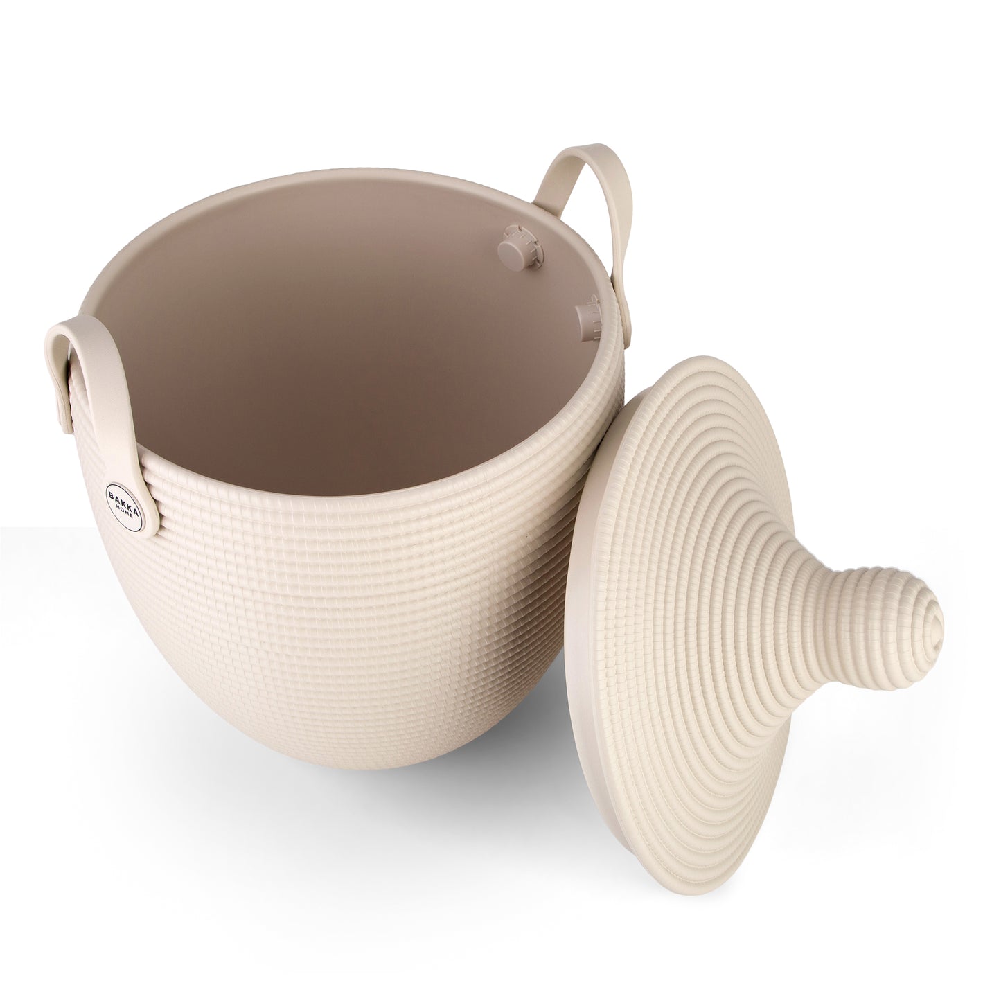 BAKKA Basket with Lid - SAND