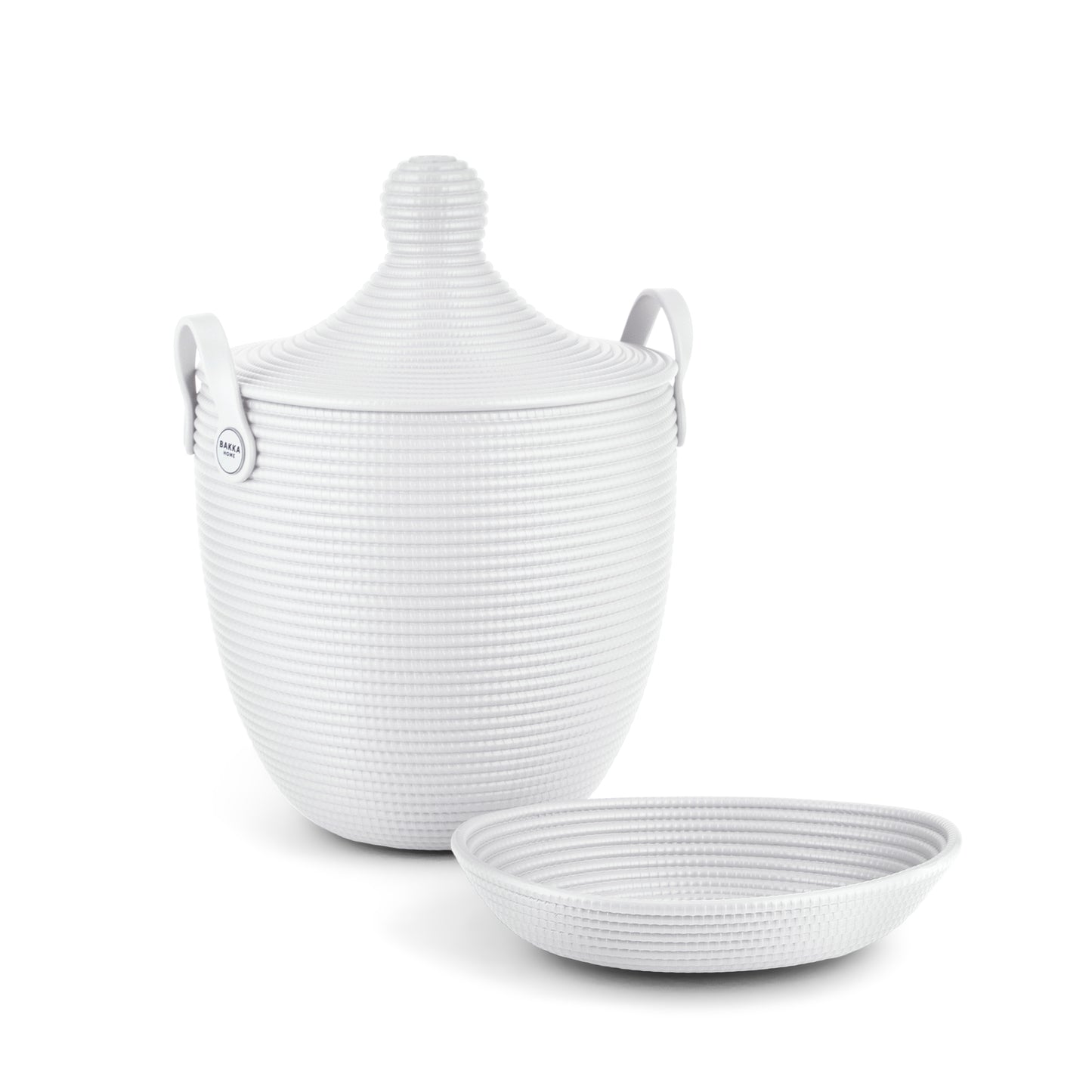 Basket & Tray SET - WHITE (boundle price)
