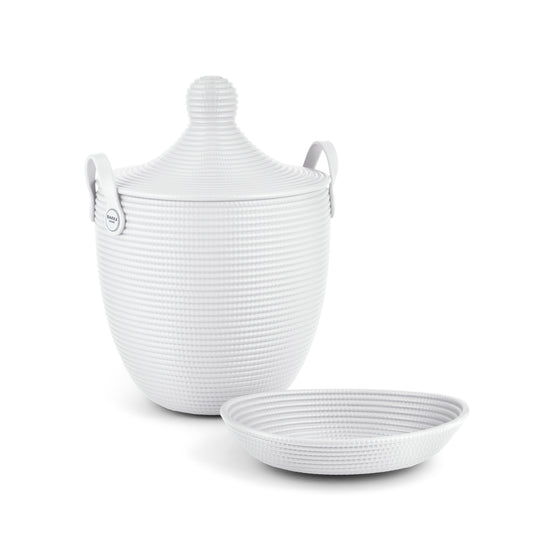 Basket & Tray SET - WHITE (boundle price)